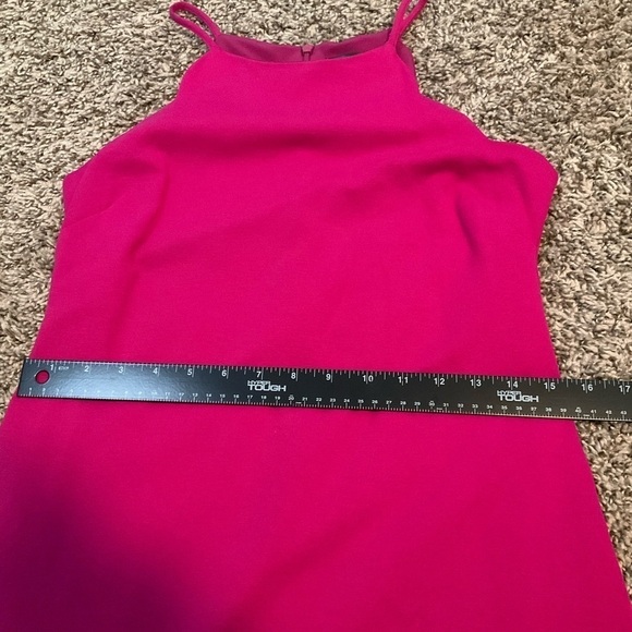 Aqua Mini Cocktail Scalloped Dress Size XS Pink - Picture 4 of 8